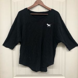 PINK Victoria’s Secret tie dye spellout dollman M